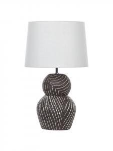 Настольные лампы GUAPORE в черно-белом исполнении - (Ш) 38 x (В) 63 x (Д) 38 см