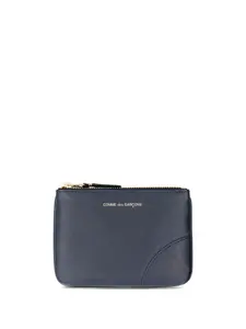 Кошелек на молнии Comme Des Garçons Wallet, синий
