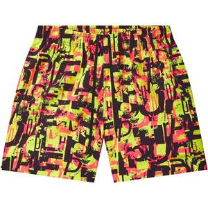 Шорты PURPLE BRAND Archetype Swim Shorts, Green Pink