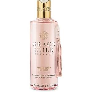 Гель для ванны и душа «Ванильные румяна и пион», 300 мл, Grace Cole