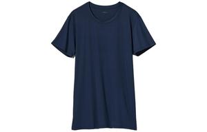 Футболка AIRism Mesh Series для мужчин, цвет темно-синий Uniqlo, темно-синий