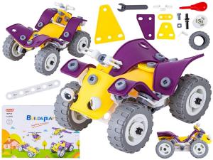 Строительные кирпичи Quad Вертолет Авто 4в1 Креативные игрушки для мальчиков PakaNiemowlaka