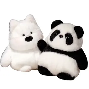 Плюшевая игрушка Lazy Collection Panda Flipped West Highland Click