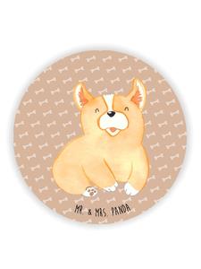 Магнитный Корги, не говоря ни слова, в собачьем счастье Mr. & Mrs. Panda, Hundeglück