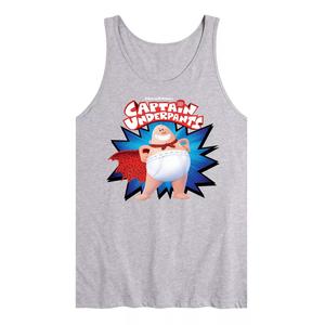 Мужская майка с логотипом Captain Underpants Licensed Character