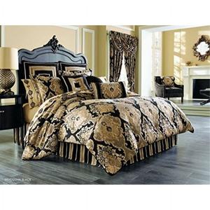 Комплект постельного белья Bradshaw King by J Queen, черный