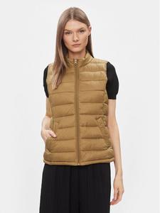 Жилет стандартного кроя Vila, коричневый