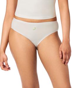 Женские хлопковые эластичные трусики-хипстеры GPW00277M GAP, Optic White/lime