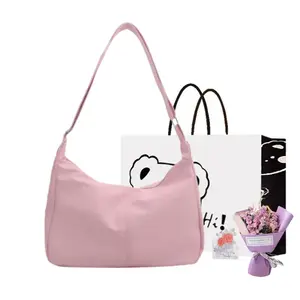 NX DOUGHNUT Сумка шоппер унисекс разноцветная, Pink+Exclusive Shopping Bag+Greeting Card+Dried Flower