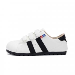 HUANQIU Synthetic Leather легкие низкие кроссовки для скейтбординга женские White Black