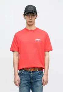 Футболка с принтом Closed, Laser Red