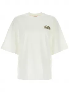 Футболка Seal с логотипом Alexander McQueen, белый