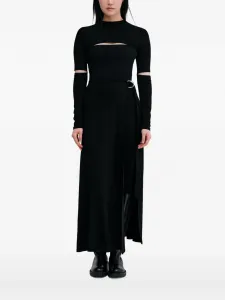 Топ Indra с высоким воротником Marcella, черный