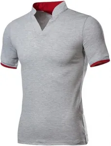 Мужская хлопковая поло Fjnbbiot с коротким рукавом