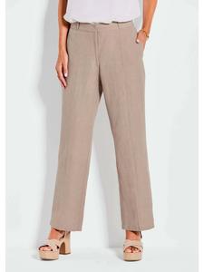 Тканевые брюки GOLDNER, бежевый