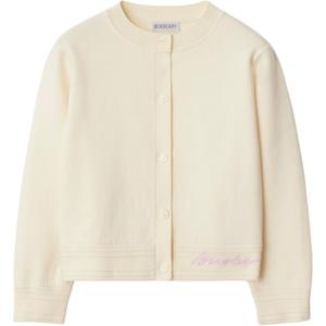 Burberry Свитер цвета слоновой кости детский