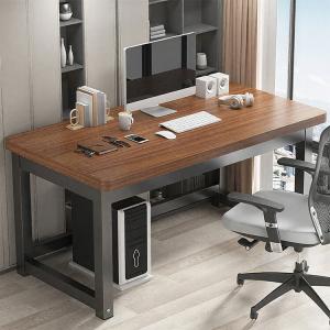 Письменный стол Yiman 120x60x75 см, деревянный, для дома и офиса, игровой, прямоугольный, цвет Walnut