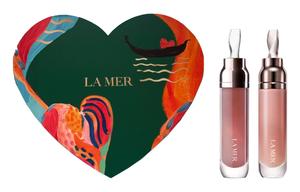 Hailanzhimi 520 лимитированная серия бальзам для губ набор блеск прозрачный увлажняющий сокращение морщин 7мл+7мл LA MER