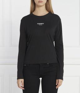 Блуза женская Tommy Jeans с надписью, черный