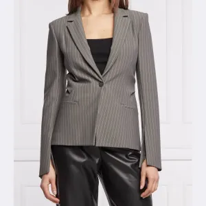 Элегантная куртка классического кроя Patrizia Pepe, серый