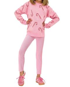 Леггинсы Little Peppa в цвете Candy Cane Rib Beach Riot