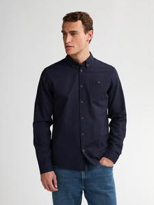 Однотонная синяя рубашка Two Rivers Petrol Industries