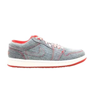 Кроссовки Air Jordan Wmns Air Jordan 1 Retro Low 'Denim', синий