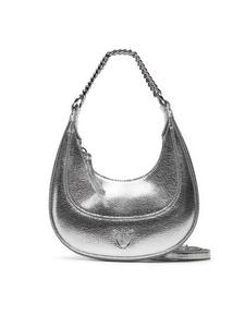 Сумочка Brioche Hobo Mini AI 24-25 PLTT 101433 A204 Pinko, серебряный