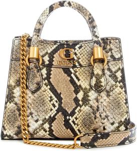 GUESS женская мини-сумка Nell, Natural Python