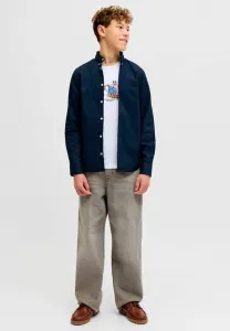 Футболка с принтом черепа jorcatskills ss cn sn jnr Jack & Jones Junior, Bright White