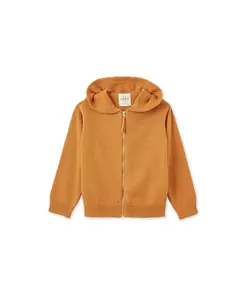 Детский кардиган Vild House of Organic из трикотажа Vild House of Little, желтый