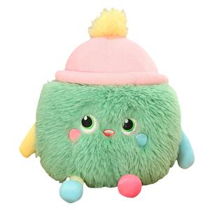 Креативная плюшевая кукла длинноволосого мультяшного монстра высотой 40см/55см/70см/100см MLING, зеленый