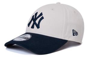 New Era Бейсболка мужская белая, White