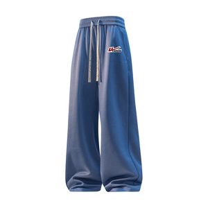 Вязаные спортивные штаны Unisex WARRIOR, denim синий (diy badge)