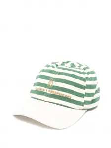 Кепка в полоску с логотипом The Animals Observatory, бежевый