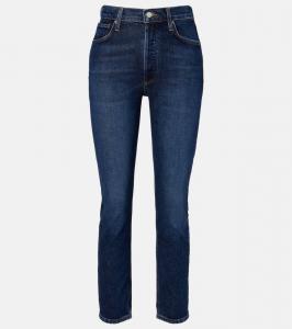 Джинсы Riley с высокой посадкой прямого кроя Agolde, Divided