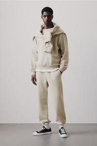 Спортивные брюки свободного кроя H&M, бежевый