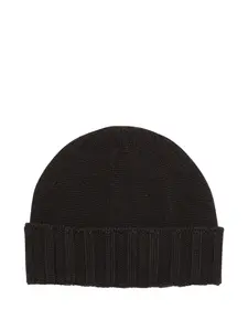 Шапка бини в рубчик Drumohr, коричневый