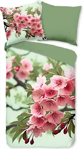Пододеяльник Good Morning 200x200 + 2* 80x80 см - цветы Muller Textil