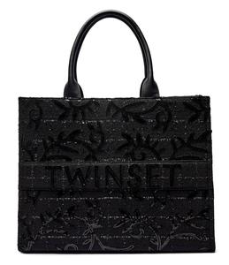 Сумка-шоппер TWINSET Victoria, черный