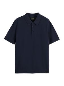 Scotch & Soda Рубашка-поло, 1 шт., темно-синего цвета