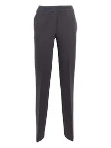 Брюки с поясом с логотипом Ermanno Scervino, серый