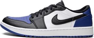 Мужские кроссовки Nike JordanAir 1 Low, White Black Sport Royal