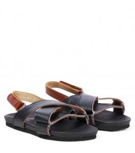 Этем кожаные сандалии Bonpoint, Marine