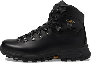 Мужские зимние туристические ботинки ASOLO 520 GV для дальних походов, рюкзачного туризма и треккинга по сложной местности, черный