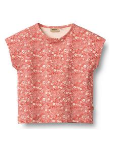 Футболка Wheat, красно-белый