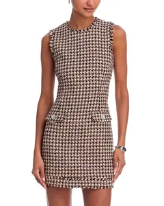 Мини-Платье из твида «Азалия» Likely, коричневый