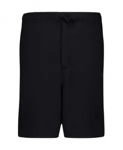 Черные флисовые шорты с эластичным поясом Y-3, черный