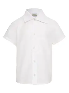 Рубашка с короткими рукавами и карманом Amir Slama, белый