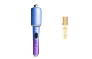 Полностью автоматическая плойка Japan 7th настройка регулируемая отрицательные ионы керамическое покрытие lazy god tool C139 BEETLISS, синий/фиолетовый